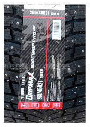 Gripmax SureGrip Pro Ice 275/45 R21 110H