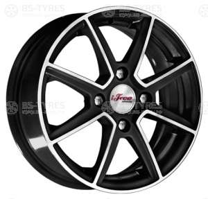 iFree Майами лайт (КС1029) (Блэк Джек) 5.5xR14 ET40 4*100 D60.1